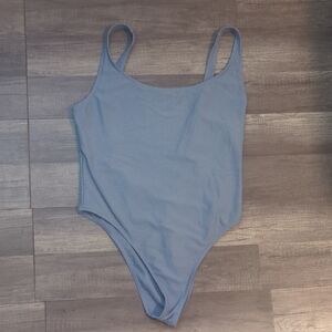 Blue Kids One Piece Swimsuit
